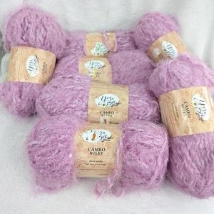 Lot of 7 Yarn Skeins Yard Bee Plum Quartz #2235